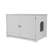 Kitty Litter Loo Bench, White