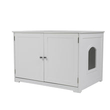 Kitty Litter Loo Bench, White