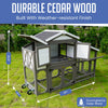 Extended Country Style Chicken Coop