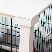 Cage With Crate Cover, White, Medium