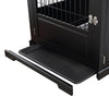 Fairview Triple Door Crate, Large, Black