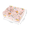 Bosco 17" Cardboard Cat Litter Box with Scoop, Confetti Pink (2-Pack)