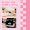 Bosco 17" Cardboard Cat Litter Box with Scoop, Confetti Pink (2-Pack)