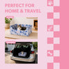 Bosco 17" Cardboard Cat Litter Box with Scoop, Chinoiserie Blue (2-Pack)