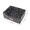 Bosco 17" Cardboard Cat Litter Box with Scoop, Speckle Black (2-Pack)