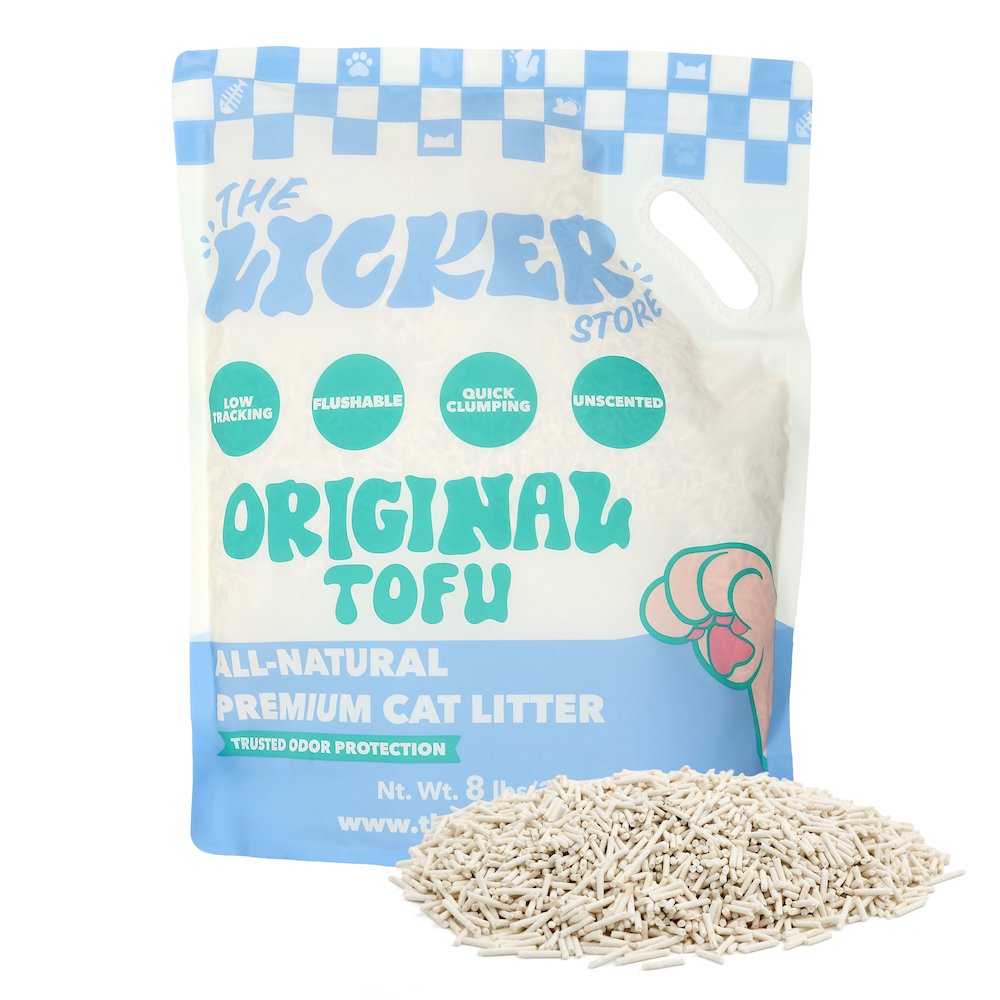 Ultra Absorbent Fast Clumping Flushable Tofu Cat Litter, 8 lbs