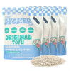 Ultra Absorbent Fast Clumping Flushable Tofu Cat Litter, 8 LBS x 4 Bags