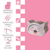 Opal Modern Cardboard Happy Cat Head 2-In-1 Cat Cave Scratcher