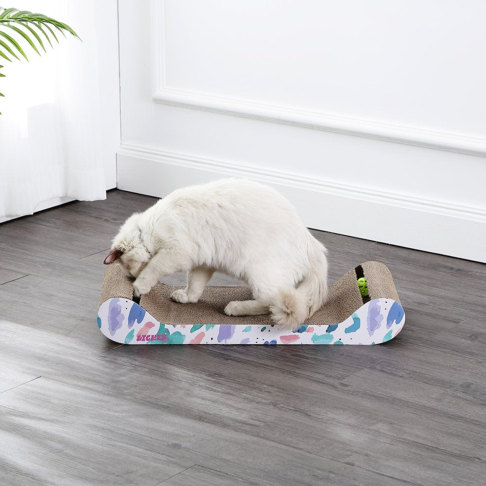 Rini Modern Cardboard Lounge Bed Cat Scratcher