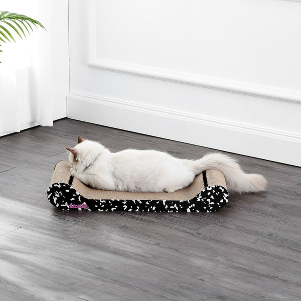 Rini Modern Cardboard Lounge Bed Cat Scratcher