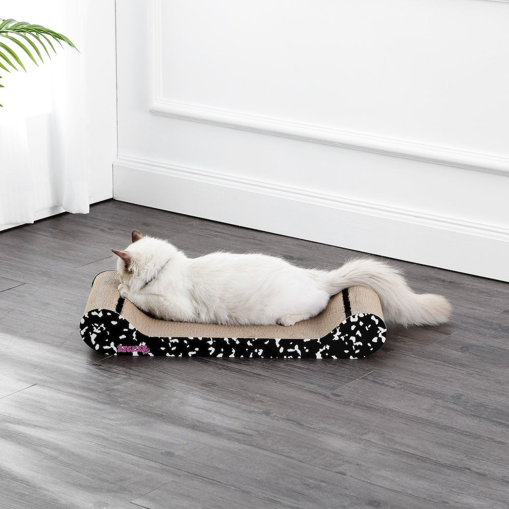 Rini Modern Cardboard Lounge Bed Cat Scratcher