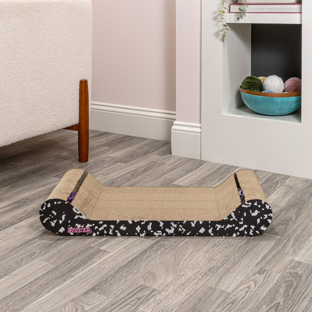 Rini Modern Cardboard Lounge Bed Cat Scratcher