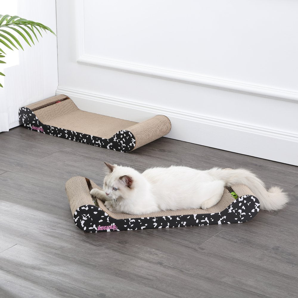 Rini Modern Cardboard Lounge Bed Cat Scratcher