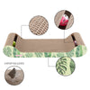 Rini Lounge Bed Cat Scratcher with Bell Toys & Catnip, Mint/Green (Set of 2)
