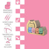 Kazoku Modern Cardboard 5-In-1 Family Cat Cave Scratcher
