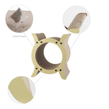 Nyan Modern Cardboard Tunnel Cat Scratcher With Catnip