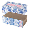 Naomi Cardboard Reversible Cat Scratcher Pad with Catnip, Blue/White (5-Pack)