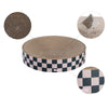 Nelson Modern Cardboard Round Bowl Cat Scratcher with Catnip