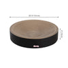 Nelson Modern Cardboard Round Bowl Cat Scratcher with Catnip
