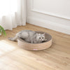 Nelson Modern Cardboard Round Bowl Cat Scratcher with Catnip
