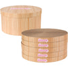 Kate Cat Scratcher Pad In Box with Catnip, Brown Wood Grain Finish (5-Pack)