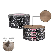Kate Cat Scratcher Pad In Box with Catnip, Composition Black/White (5-Pack)