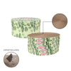 Kate Cardboard Cat Scratcher Pad In Box with Catnip, Leaf Mint/Green (5-Pack)