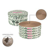 Kate Modern Cardboard Cat Scratcher Pad In Box with Catnip, Cat Green (5-Pack)