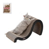Kona Modern Cardboard Double-Sided Wave Cat Scratcher with Catnip