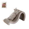 Kona Modern Cardboard Double-Sided Wave Cat Scratcher with Catnip