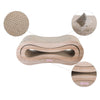 Suvi Modern Cardboard Infinity 2-in-1 Lounge Bed Cat Scratcher with Catnip