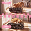 Suvi Infinity 2-in-1 Lounge Bed Scratcher with Catnip, Composition Notebook