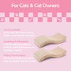 Atlas 17.5" Wave Reversible Cardboard Cat Scratcher, Honey Oat (2 Pack)