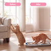 Balla 26” Cardboard Cat Scratcher Lounge Pad with Ball, Frosted Mint