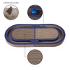 Balla 26” Cardboard Cat Scratcher Lounge Pad with Ball, Navy