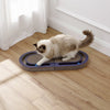 Balla 26” Cardboard Cat Scratcher Lounge Pad with Ball, Navy