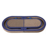 Balla 26” Cardboard Cat Scratcher Lounge Pad with Ball, Navy