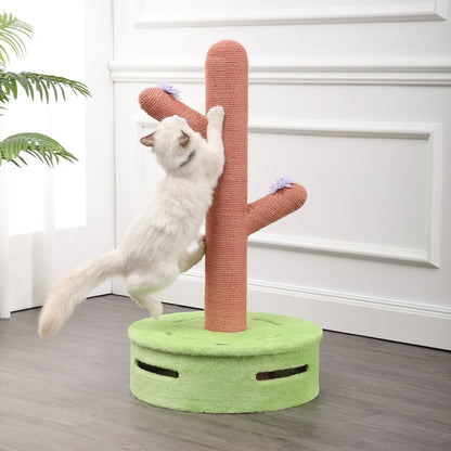 Rosa Modern Jute Cactus Cat Scratching Post
