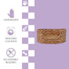 Perri Classic Farmhouse Handwoven Hyacinth Oval Pet Bed