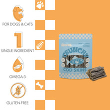 THE LICKER STORE Gluten and Grain-Free Omega-3 Single Ingredient Crunchy Dried