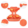 Arlo Adjustable Soft Padded No Pull Pet Harness with 3 Buckles and 3 Leash Clips