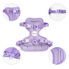 Arlo Adjustable Soft Padded No Pull Pet Harness with 3 Buckles and 3 Leash Clips