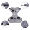 Arlo Adjustable Soft Padded No Pull Pet Harness with 3 Buckles and 3 Leash Clips