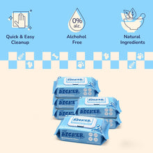 Hydrating Unscented Dog Grooming Wipes with Aloe Vera & Shea Butter (480 Count)