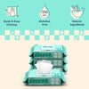 Biodegradable Dog Grooming Wipes with Aloe Vera & Shea Butter (400 Count)