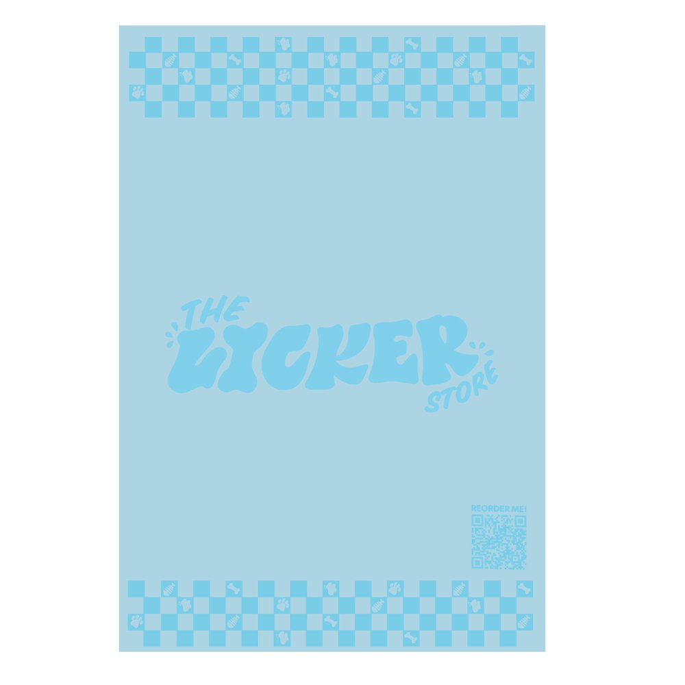 The Licker Store 13 in. x 9 in. Dog Poop Bags, Blue (360 Count, 24-Rolls)