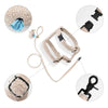 Teddy  Bouclé Adjustable H Harness and Leash Walk Set with Poop Bag Pouch