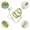 Teddy  Bouclé Adjustable H Harness and Leash Walk Set with Poop Bag Pouch