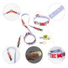 Adjustable 6-in-1 Waterproof Hands-Free Leash and Collar with LED Flashlight