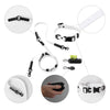 Adjustable 6-in-1 Waterproof Hands-Free Leash and Collar with LED Flashlight